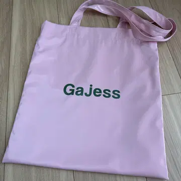 Gajess Glazed Bag Pink x Green 토트백
