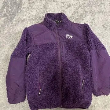 FAT BISON 보아 플리스 TITCH M 사이즈 PURPLE