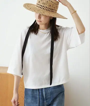 새상품! plage 7부소매 Big 티셔츠