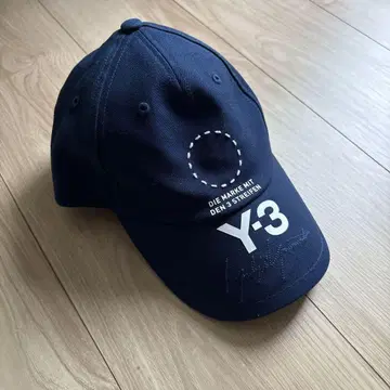 Y-3 네이비 캡