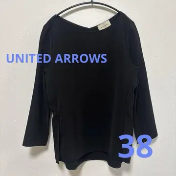 UNITED ARROWS 티셔츠 블라우스 블랙 38