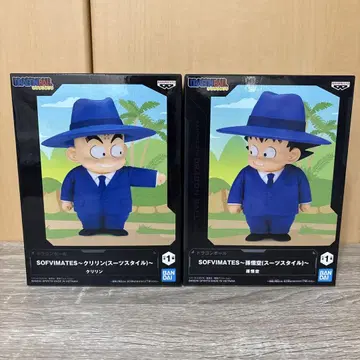 드래곤볼 SOFVIMATES 손오공 크리링 피규어 2체 세트
