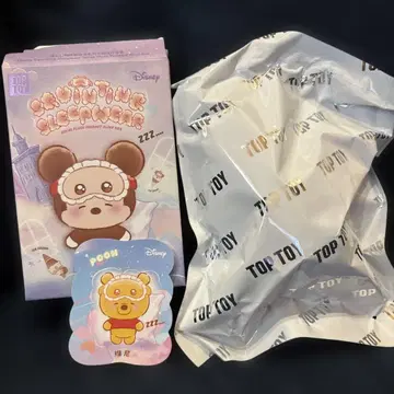 TOPTOY x 디즈니 니코리 파자마 봉제 인형 키링 시리즈