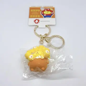 EXPO x 산리오 미야쿠미야쿠 최애 컬러 입체 마스코트 키링 폼폼푸딩