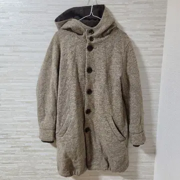 pas de calais 파드칼레 롱 코트 울 100%