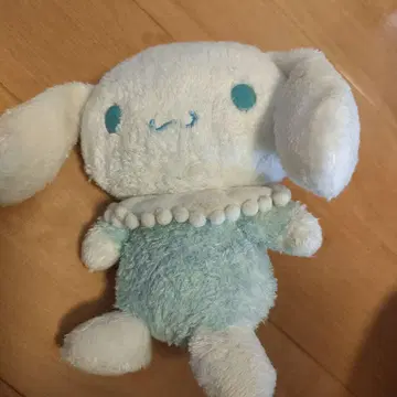토끼 봉제 인형 스카이블루