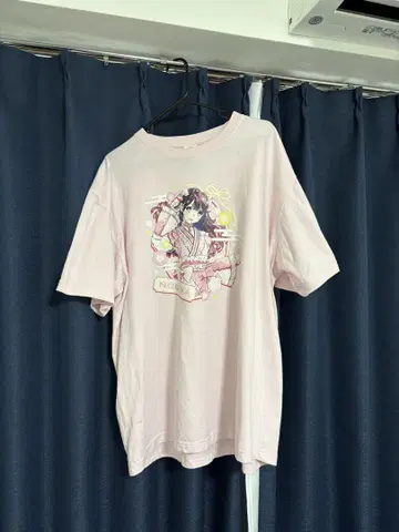 나란노도카 T셔츠 핑크