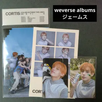 CORTIS 콜티스 weverse album 트레이딩 카드 제임스
