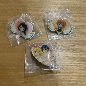 니세코이 핀 배지 3개 세트 미개봉 새상품