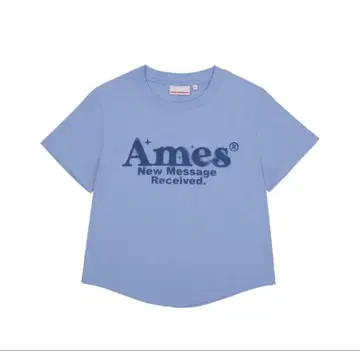 Ames T셔츠 파랑 MUSINSA