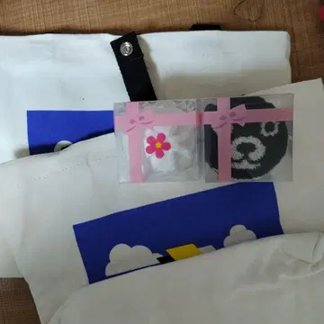만박 테크 월드 토트백 2개 타월 손수건 2개