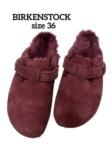 BIRKENSTOCK 버켄스탁 BOSTON SHEARLING