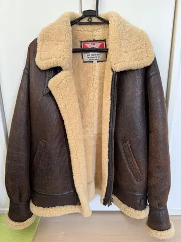 SKELLY 가죽 쉘파 자켓 L 사이즈