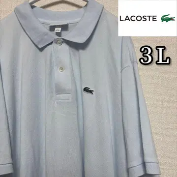라코스테 피케 셔츠 스카이블루 블루 반팔 셔츠 3L