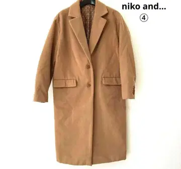 niko and - 니코앤드 체스터 코트 카멜