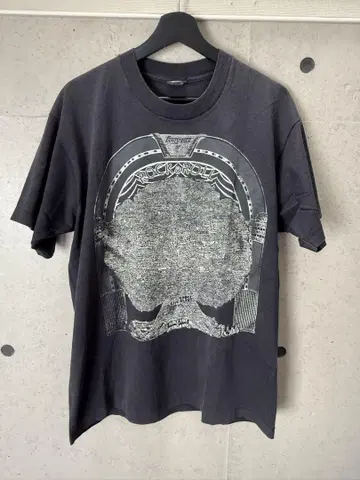 로큰롤 패밀리 트리 티셔츠 XL 블랙