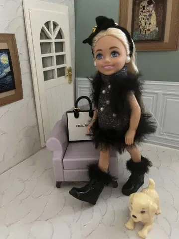 신상 정품 Barbie 첼시 커스터마이즈 키링