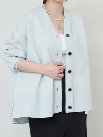 SHENERY 코튼 스무스 가디건
