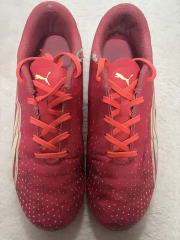Puma 축구화 레드
