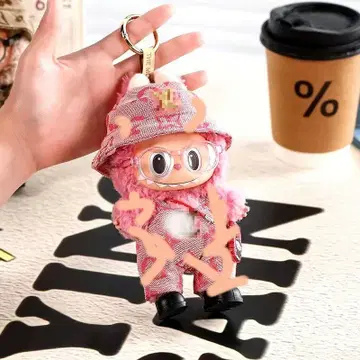 라부부 labubu 핑크 봉제 인형