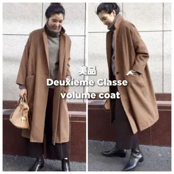 새상품급 두지엠 클라세 리제르 캐시미어 볼륨 코트