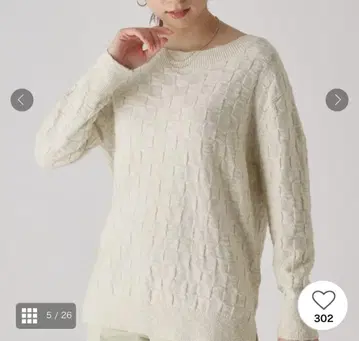 쿠 드 샹스 코튼 니트