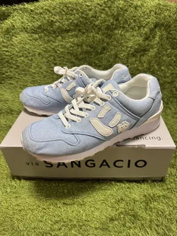 SANGACIO 스카이블루 스니커즈 뉴