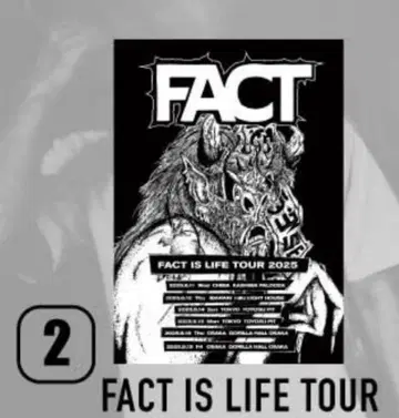 FACT IS LIFE TOUR 포스터
