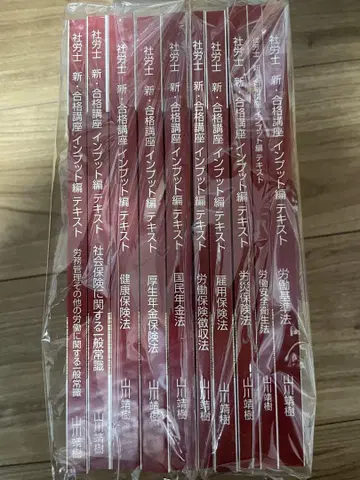 신 합격 지도 인풋편 텍스트 10권 세트