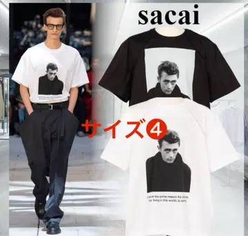sacai 제임스 딘 T셔츠 2장 세트