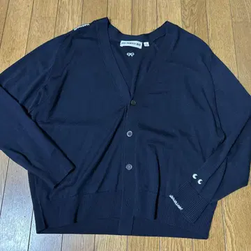 ANYA HINDMARCH UNIQLO 네이비 가디건 S 사이즈