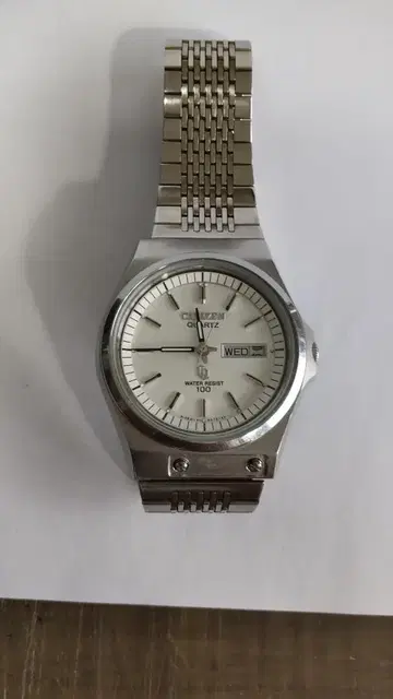 Citizen 아날로그 시계 실버