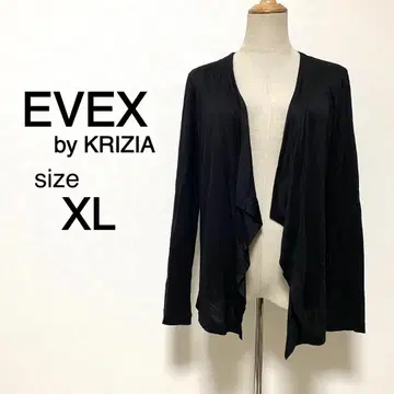 EVEX by KRIZIA 블랙 컬러 가디건