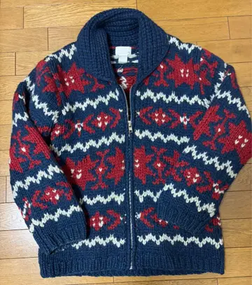 카우친 스웨터, 니트 집업 니트 M