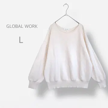 [ GLOBAL WORK ] 하이 게이지 니트 드롭 숄더 퍼프 슬리브