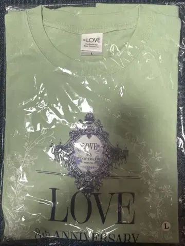 [ 새상품 ] LOVE 8주년 투어 히로시마 T셔츠 프리미엄 굿즈