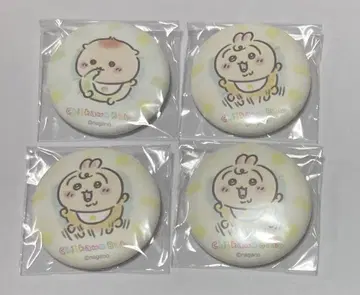 치이카와 Baby 캔뱃지 토끼 밤만쥬