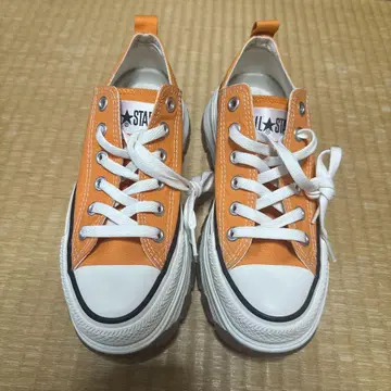 Converse 오렌지 올스타 통굽 스니커즈