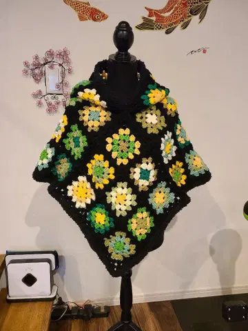 그라니 스퀘어 판초