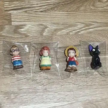 스튜디오 지브리 동동이 공화국 마녀 배달부 키키 손가락 인형 4개 세트