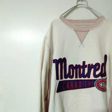 [ 몬트리올 캐나디언스 ] 남성용 구제 의류 NHL CCM사제 트레이닝복