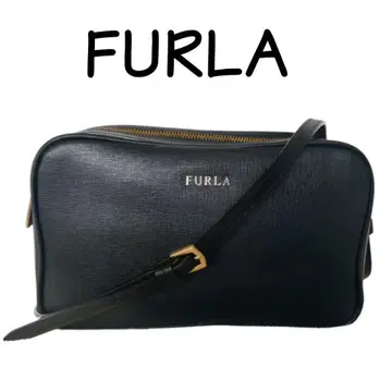 스테디셀러 FURLA 숄더백 가죽 블랙 릴리 훌라 블랙