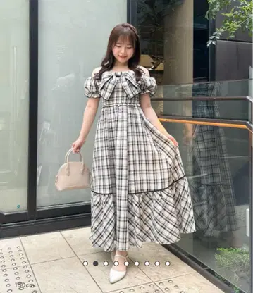 빅 리본 오프숄더 op