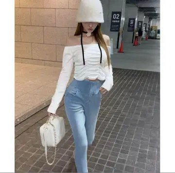 rady 허리 코르셋 데님