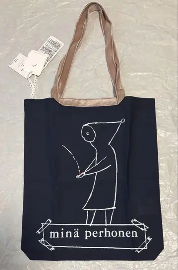 미나 페르호넨 원마일 토트백 네이비