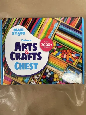 BLUE SQUID Deluxe Arts & Crafts Chest