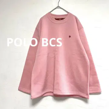 폴로 BCS 맨투맨 핑크 여성용 L