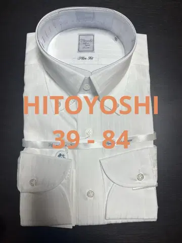 미사용 새상품 HITOYOSHI/히토요시 버튼 다운 셔츠 M(39-84)