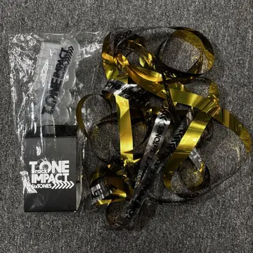 SixTONES TrackONE -IMPACT- 응원봉 은색 테이프