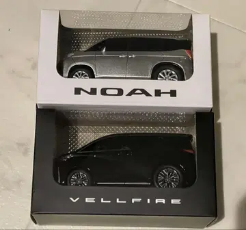 새상품 NOAH VELLFIRE 미니카 풀백카 2대 세트